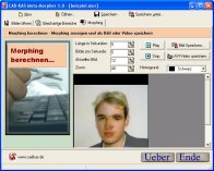 Screenshot von Meta-Morpher 1.0 - Bilder berblenden.